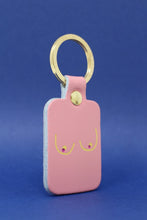 Afbeelding in Gallery-weergave laden, Boob sleutelhanger pale pink