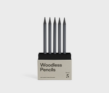 Afbeelding in Gallery-weergave laden, Karst - Houtloze potloden (set van 5) - puur grafiet potloden