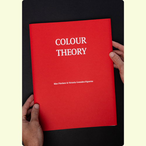 Colour Theory Max Pinkers | Collaboration Max Pinckers and Victoria Gonzales-Figueras | Self-published book | Limited Edition 