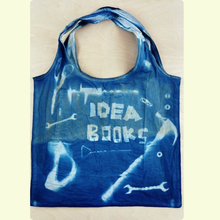 Afbeelding in Gallery-weergave laden, Solar Print Cyanotype Tote Bag (new bag)