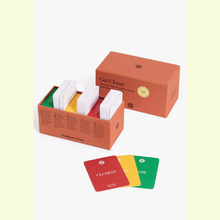 Afbeelding in Gallery-weergave laden, Oranje doos met relatievraagkaarten in rood, geel en groen 