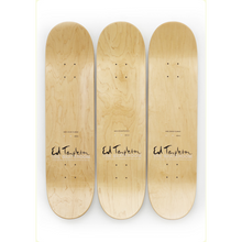 Afbeelding in Gallery-weergave laden, Ed Templeton Skateboard Set (3) - Wires Crossed Polaroids - Handgesigneerd - Limited Edition