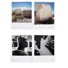 Afbeelding in Gallery-weergave laden, Binnenpagina's uit Heliotropo 37 met foto's van rotsen en schaduwen door Graciela Iturbide
