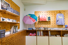 Afbeelding in Gallery-weergave laden, FOMU Opvouwbare Paraplu - Nieuwe Huisstijl Groen Geel Roze