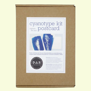 DIY Cyanotype kit postcards