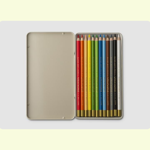 12 colour pencils - Classic