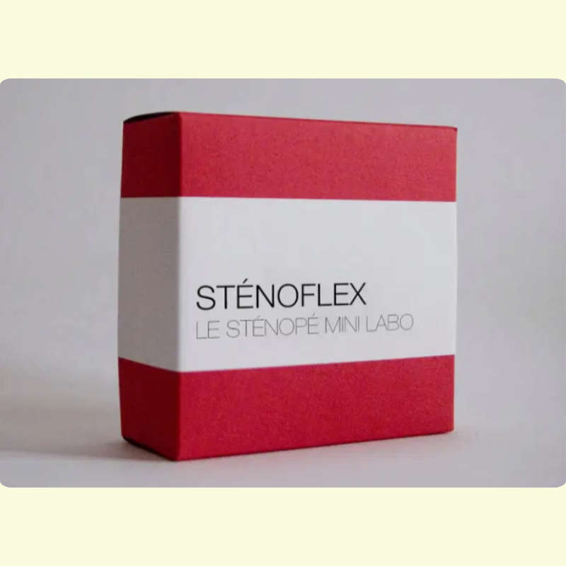 Sténoflex - DIY -  The Silver Photography Kit in Red