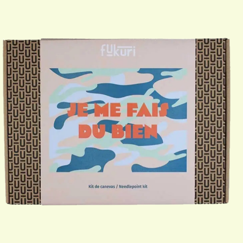 DIY - Je Me Fais du Bien - Needlepoint kit