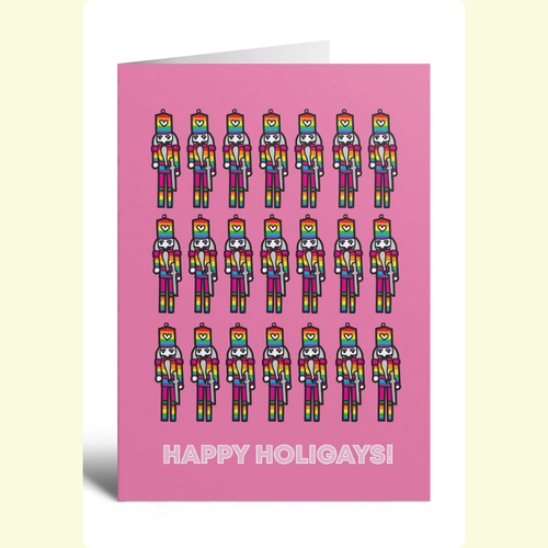 Wenskaart - Happy Holigays!