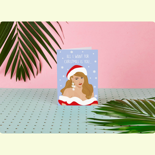 Wenskaart - Mariah Carey: All I Want for Christmas is You ...