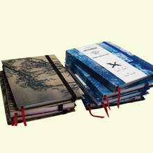 Afbeelding in Gallery-weergave laden, ARTbooks Cyanotype Notebook - Handmade by Cyan van Gent | Unique Art Stationery