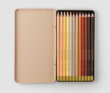 Afbeelding in Gallery-weergave laden, 12 colour pencils - Skin tone
