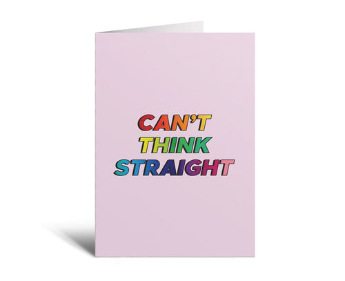 Wenskaart - Can't Think Straight