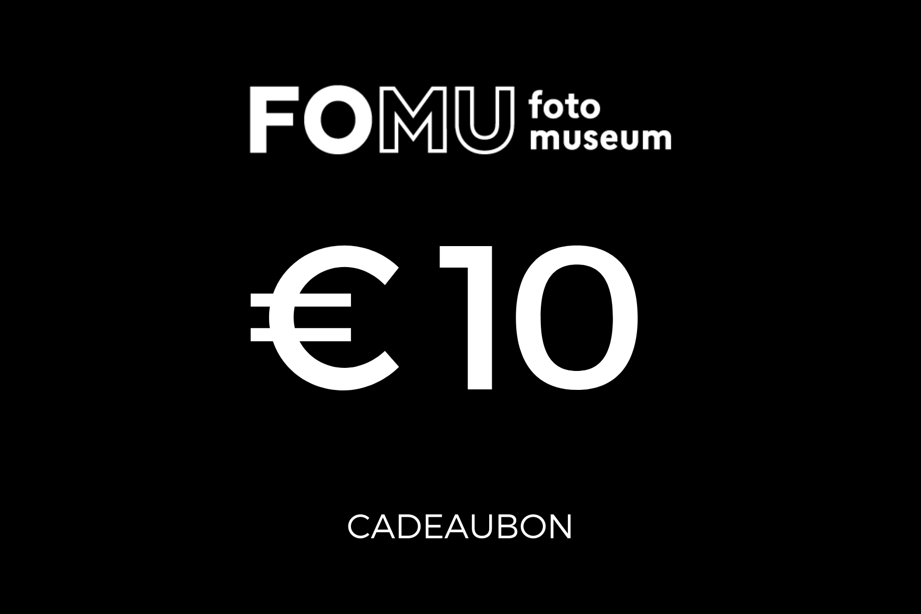 Online cadeaubon - verschillende bedragen mogelijk