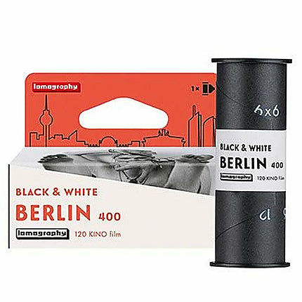 Filmrol Berlin Kino B&W 120 ISO 400 2019 Edition