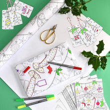 Afbeelding in Gallery-weergave laden, Eat sleep doodle kerstmis activity kit