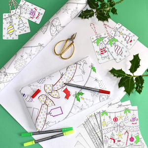 Eat sleep doodle kerstmis activity kit