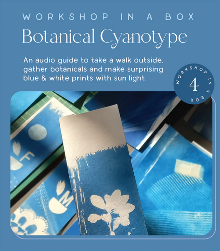 Workshop in a box - Botanical Cyanotype