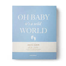Afbeelding in Gallery-weergave laden, Photo Album - Baby Its a Wild World - Blue
