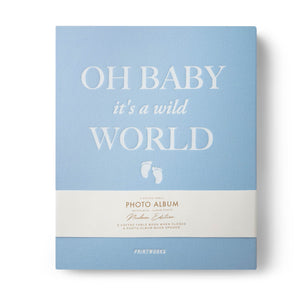 Photo Album - Baby Its a Wild World - Blue