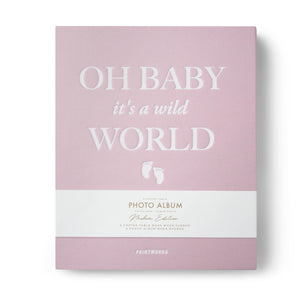 Photo Album - Baby Its a Wild World - Pink