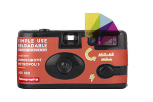 Lomo Simple Single Use Reusable Film Camera Lomochrome Metropolis