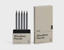 Afbeelding in Gallery-weergave laden, Karst - Houtloze potloden (set van 5) - puur grafiet potloden